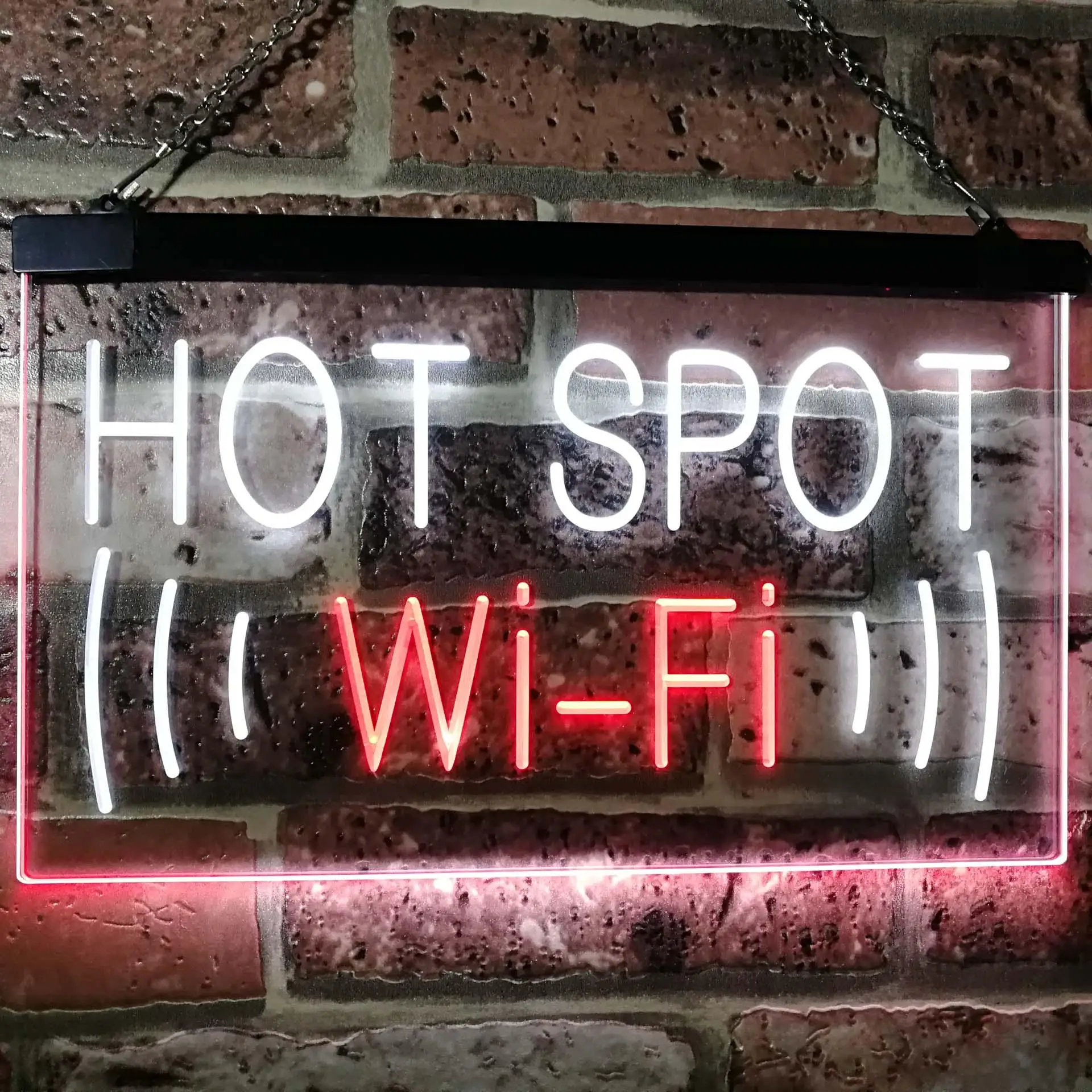 

Wi-Fi Hot Spot Dual Color Led Neon Sign st6-i2571