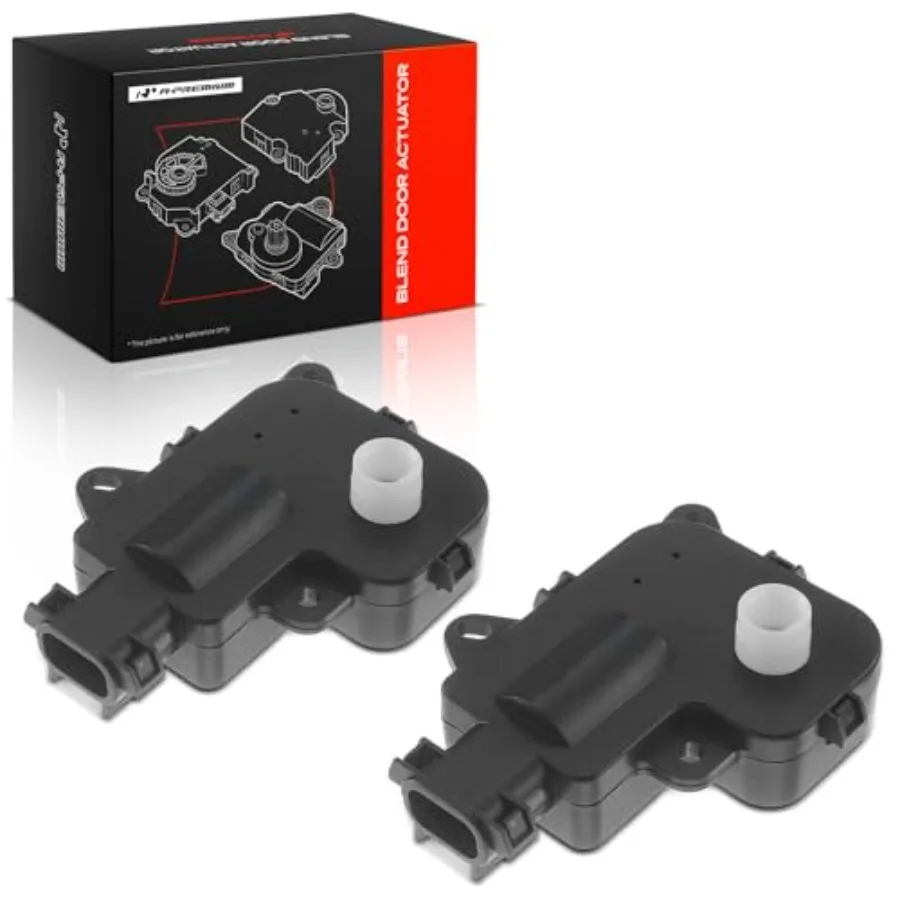 

HVAC Blend Air Door Actuator Replacement for International Harvester 400 4300 4400 7400 7500 7600 8500 8600 SBA ProStar -PC Set