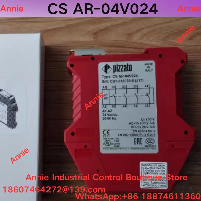 brand-new  Original Imported Safety Relay CS AR-04V024 In Stock