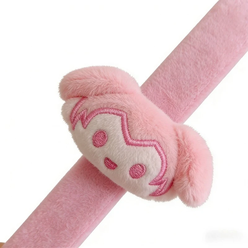 

Модные плюшевые браслеты-наклейки с Хатсуне Мику: очаровательный дизайн персонажа, безопасные и удобные, идеальный подарок для подростков и фанатов аниме