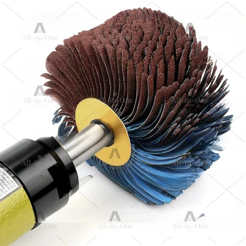 Shaped Sander Abrasive Cloth Wheel | Woodworking Polishing Wheel for Furniture Primer & Groove Line Sanding