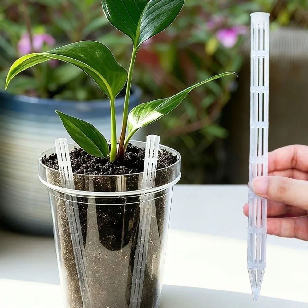 10PCS Plastic Plant Aeration Tubes Improve Soil Air Circulation Prevent Root Rot Root Ventilation Pipes Breathable
