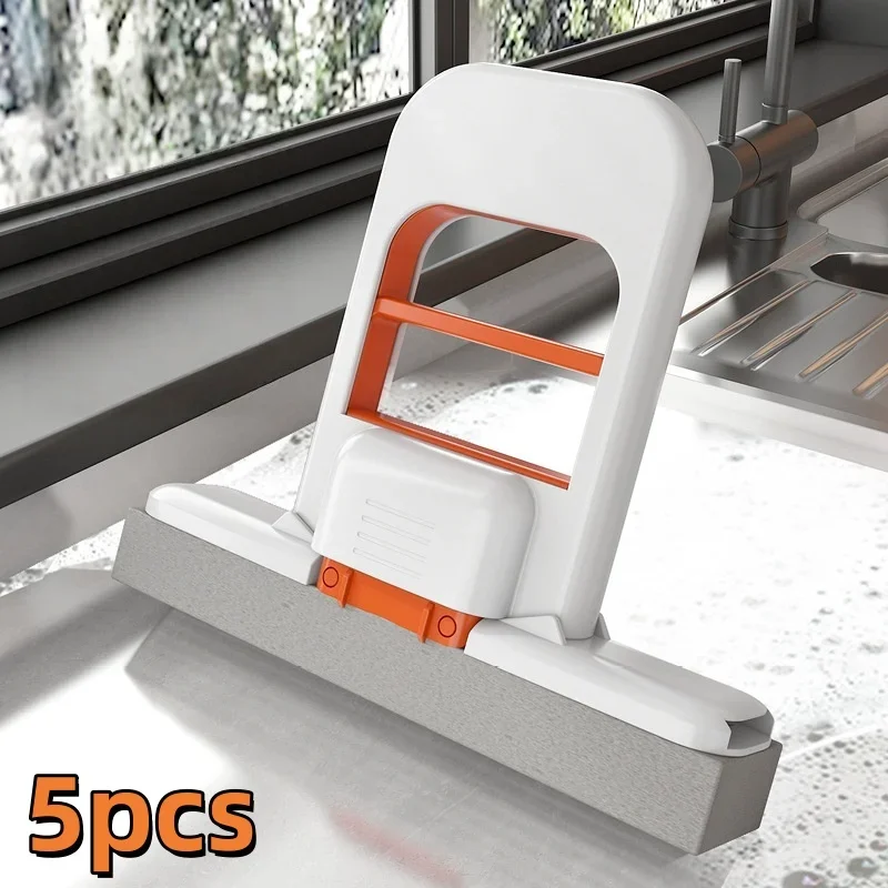 

Настольный очиститель окон, инструмент для чистки автомобиля, многофункциональная ручная швабра, мини-складная настольная швабра, губка для мытья громкой связи, швабра