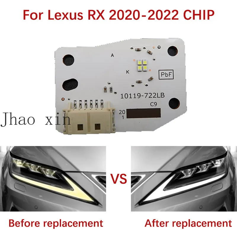 

Daytime Running Light Angel Eye Ballast Light Source Board Chip Module For Lexus RX Car Headlight DRL CHIP 2020-2022 White Light