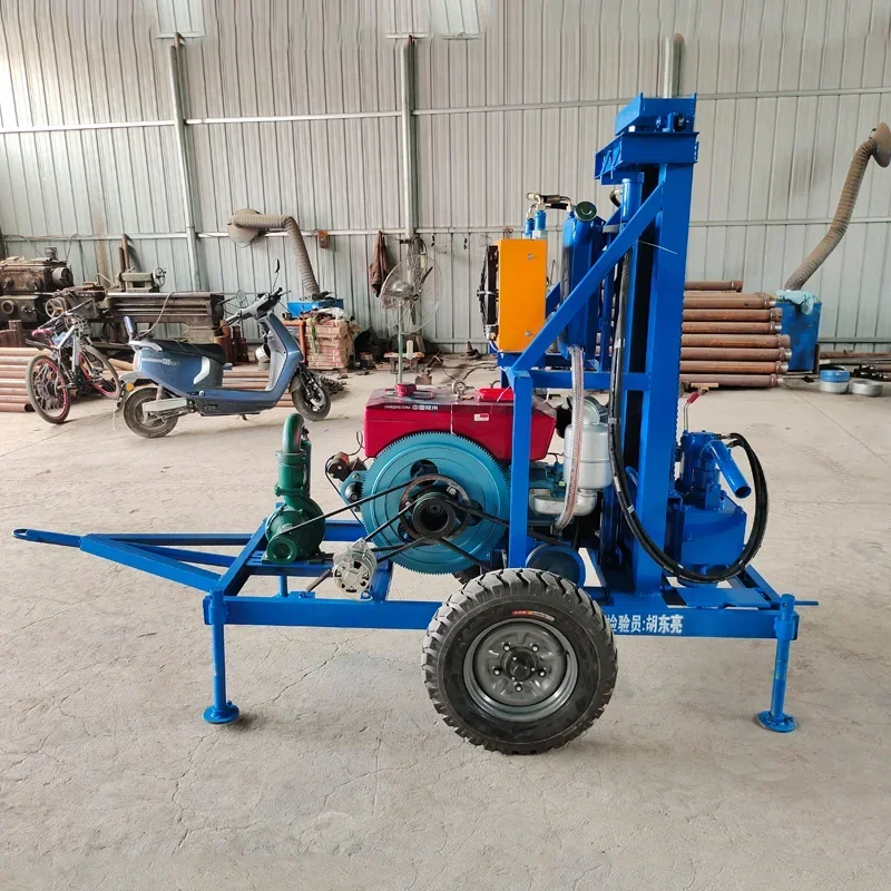 YG Factory Price 50M Water Well Drilling Rig Machine Manufacturer Artesian Portable Bore Hole Drill Rig Sale for Southeast Asia