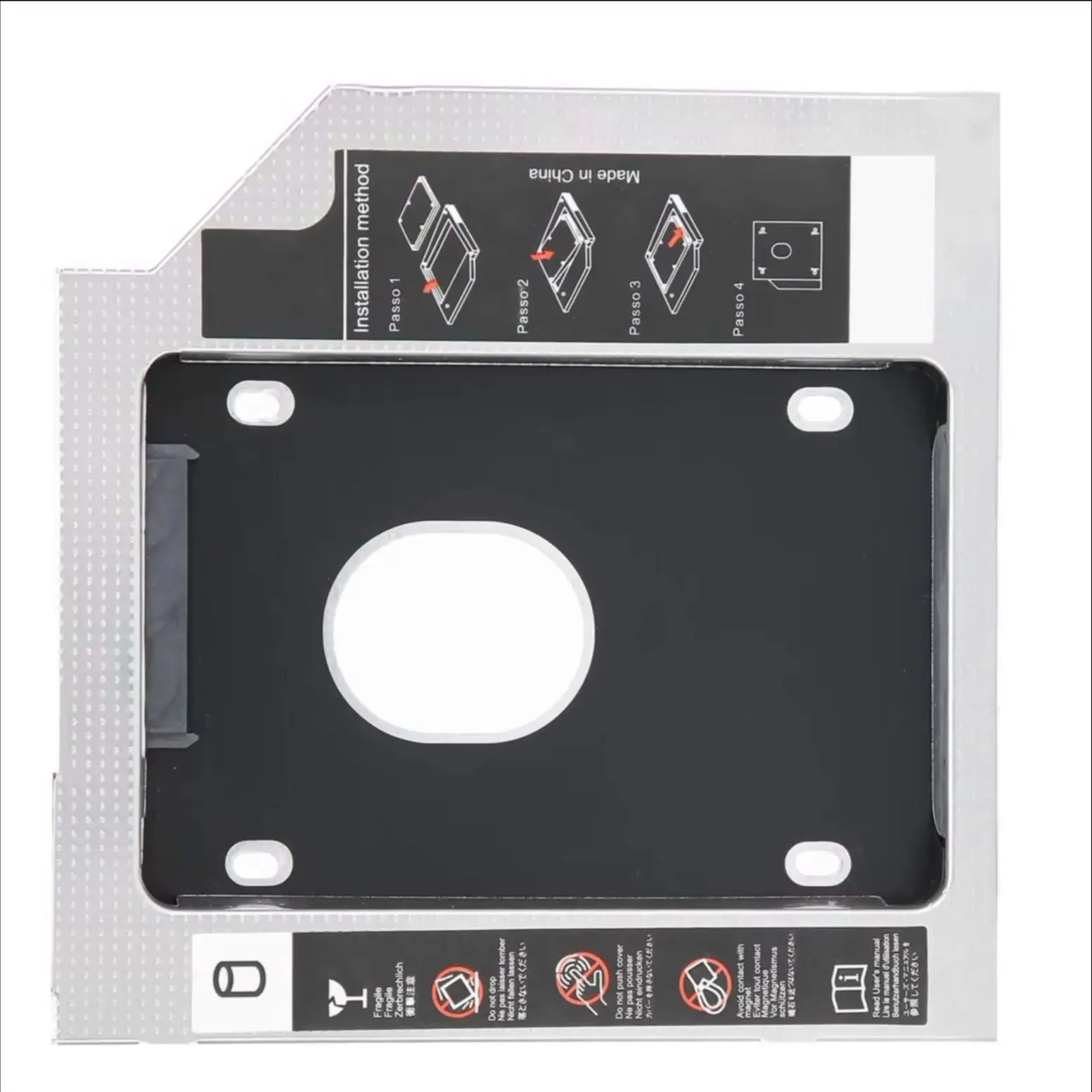 

2nd Secondary Hard Drive HDD Optical bay Caddy for Asus X750LN X550LB B551LG K551LB R510CA R556L K56ca cb cm N550JK G551JM F553M