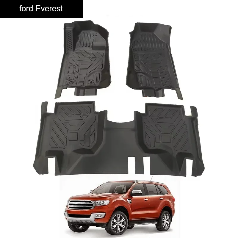 

Factory Hot Selling TPE Car Mat Car Floor Mats Factory Use for Everest Explorer