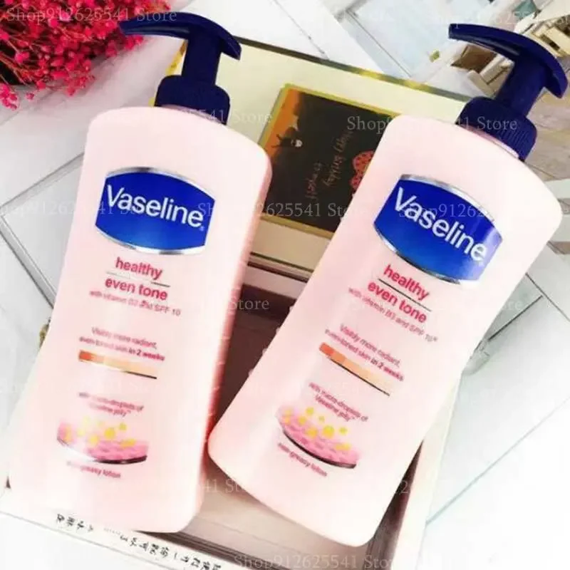 400ML Brightening Skin Lotion Vaseline Whitening Body Lotion Moisturizing for Underarm Armpit Knee Dark Skin Bleaching Cream