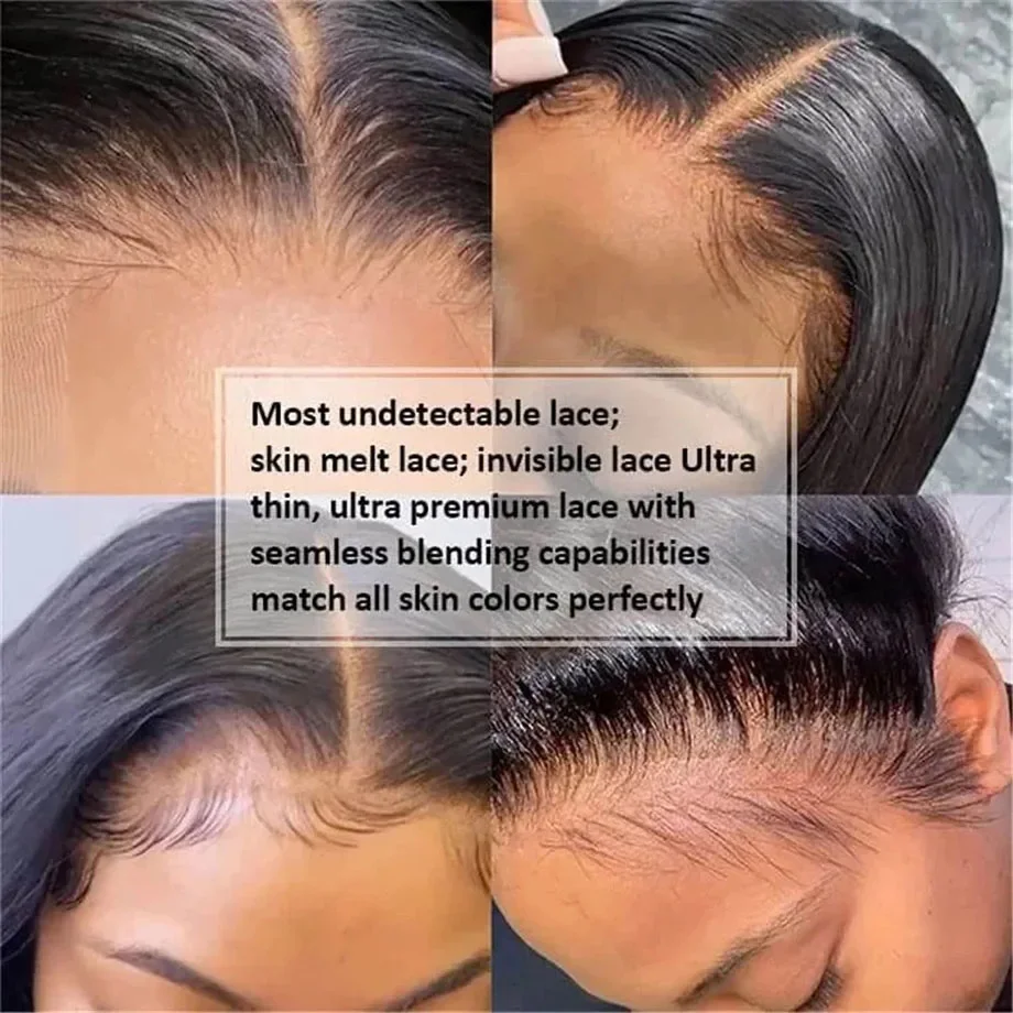 Nadine Straight Lace Front Wigs Human Hair 13x4 Lace Frontal Human Hair Wig 13x6 Lace Frontal Wigs For Black Women Brazilian