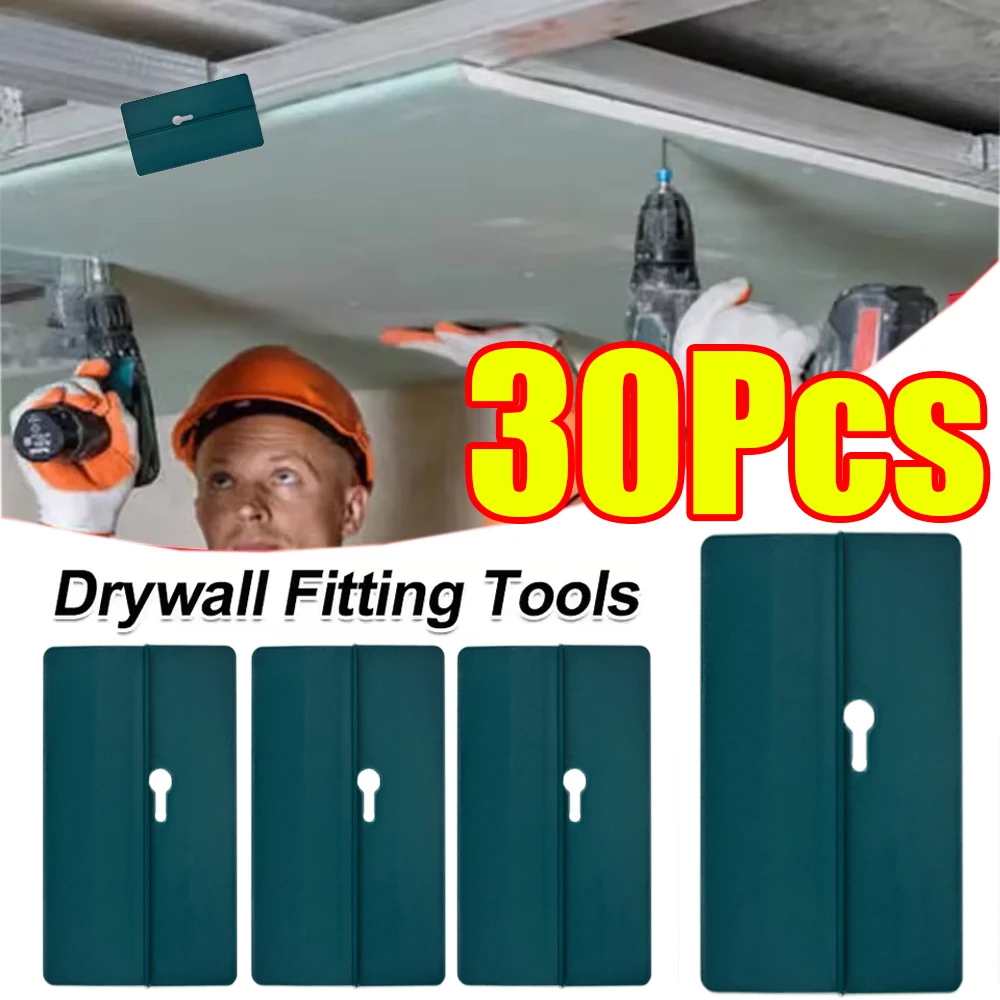 1-30Pcs Drywall Ceiling Positioning Plate Room Ceiling Wall Decoration Positioning Plate Wood Board Installing Construction Tool