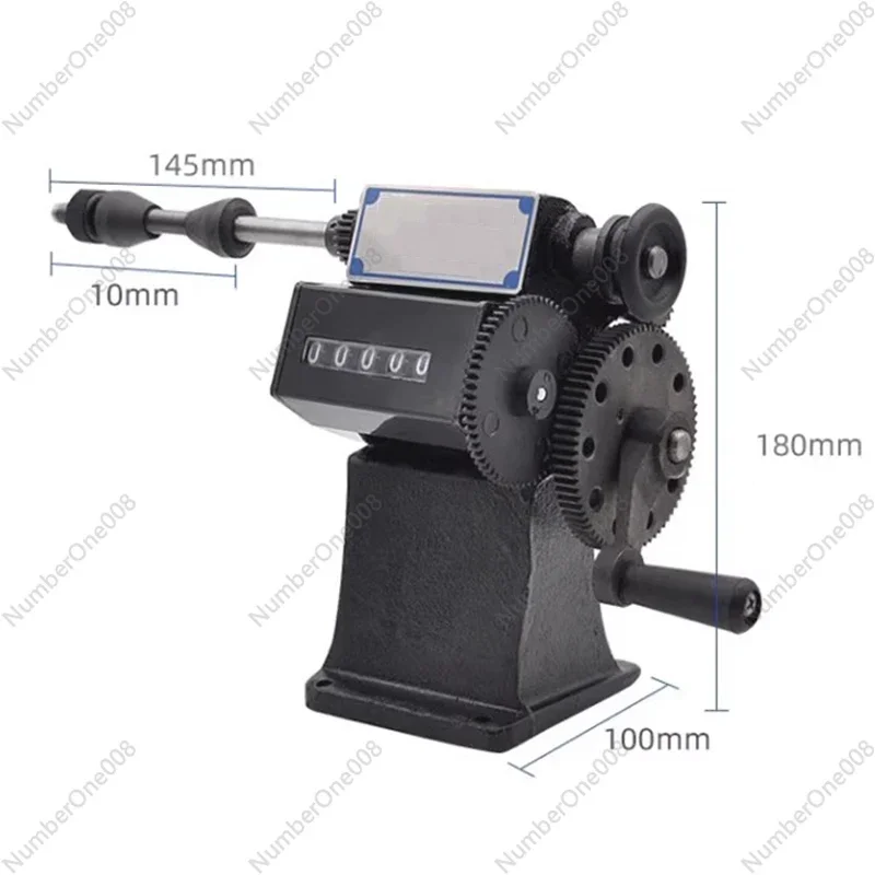 

NZ-5 NZ-1 Manual Hand Shake Digital Display Wire Semi-Automatic Count Winding Machine Electrical Transformer Row Machine