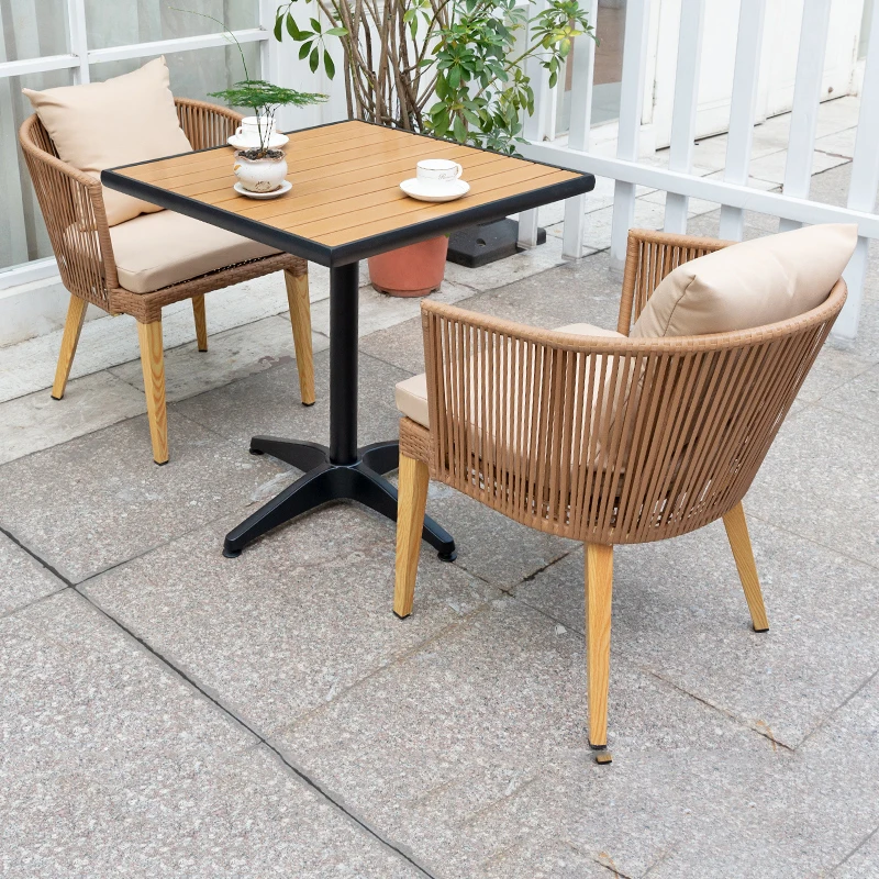 Wood Mobile Garden Furniture Sets Coffee Outdoor Lounge Camping Table Picnic Poker Children Mesas De Comedor Office Furniture