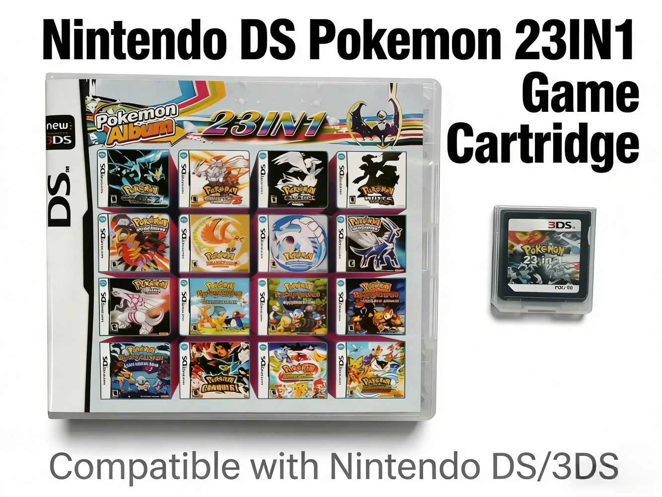23 in 1 / 468 in 1 MULTI CART Super Combo Video Games Cartridge Card Cart for DS NDS 3DS XL 3DSXL 2DS NDSL