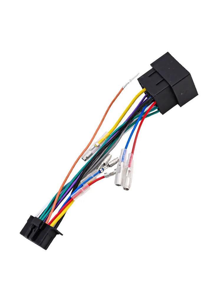 Car Radio Wiring Harness Connector Adapter for Pioneer DEHMVH ISO Seamless Connection Non destructive Transfer