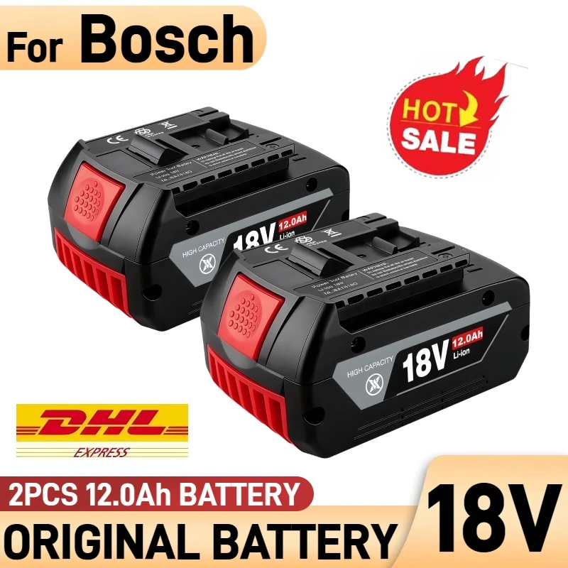 

18V 12.0Ah Rechargeable Battery, For Bosch 18V Battery Portable Replacement power tool GBA GSR GSB BAT618 BAT609 BAT620 ﻿