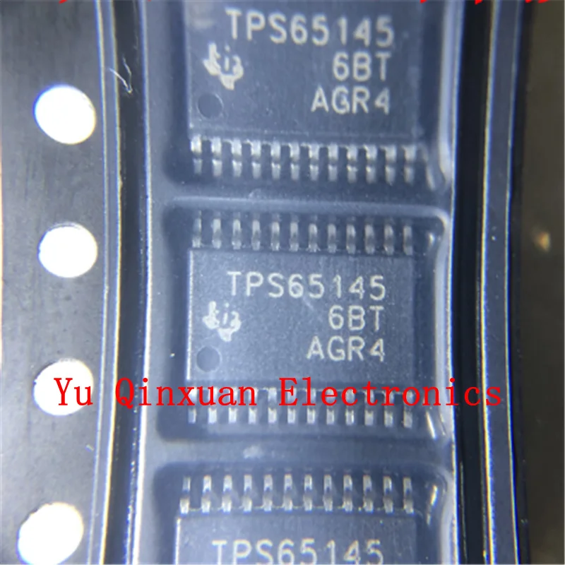 TPS65145PWPR HTSSOP-24 Good three-way output LCD power supply with linear voltage regulator and power supply