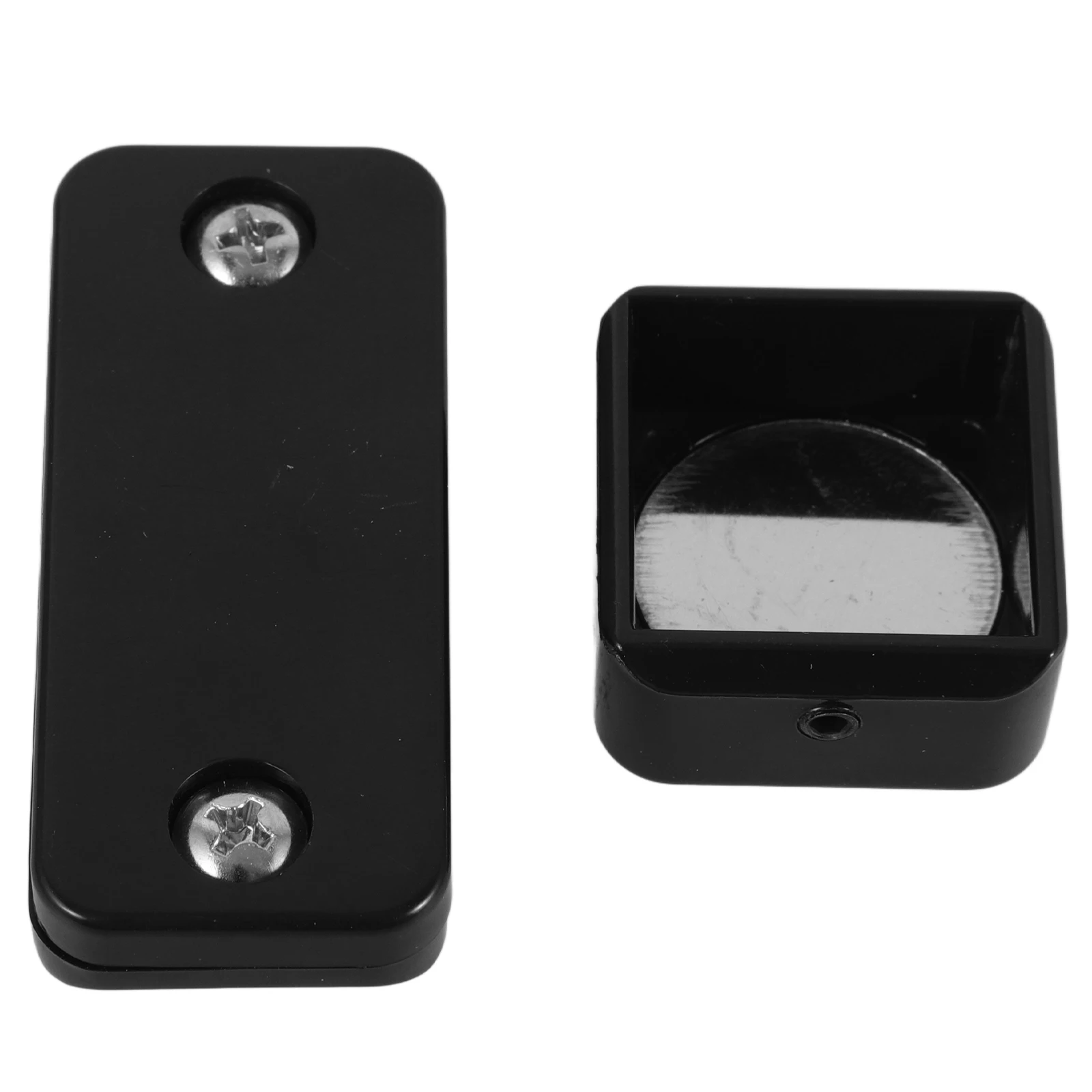 

Portable Pool Cue Chalk Holder Clamp Snooker Billiard Plastic Supplies Black Durable Lightweight Storage for Pool Chalk
