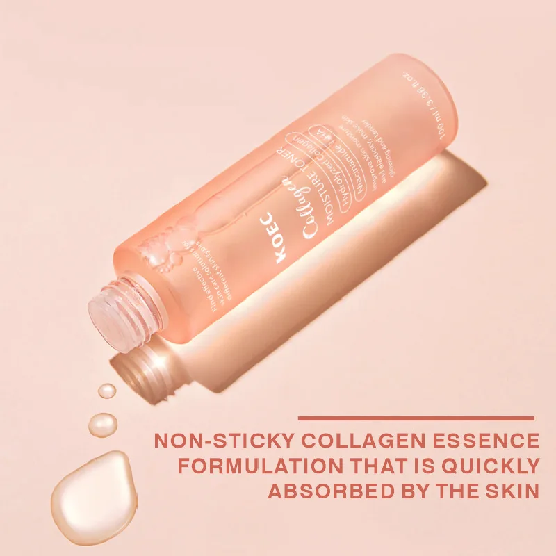 تونر كولاجين ثلاثي متحلل للترطيب العميق والجلد الممتلئ، تركيبة امتصاص سريعة لملونة طوال اليوم للعناية بالبشرة الكورية #5