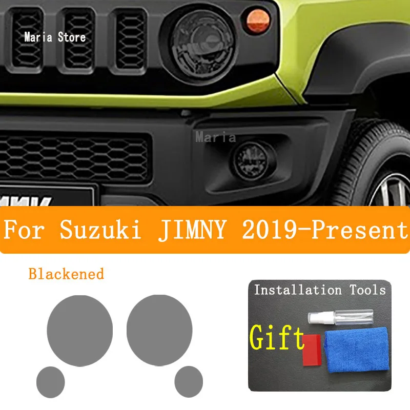 

For Suzuki JIMNY JB74 2019-2023 Headlight Protective Film PPF Lamp Guard Cover Scratch Resistant UV Protection