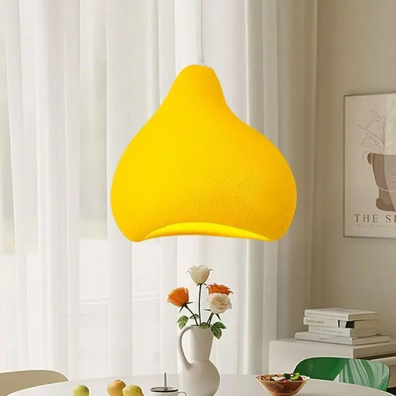 

Nordic Wabi Sabi E27 Led Pendant Lights Dining Room Chandelier Bar Counter Cafe Bedroom Study Hotel Japanese-style Hanging Lamp