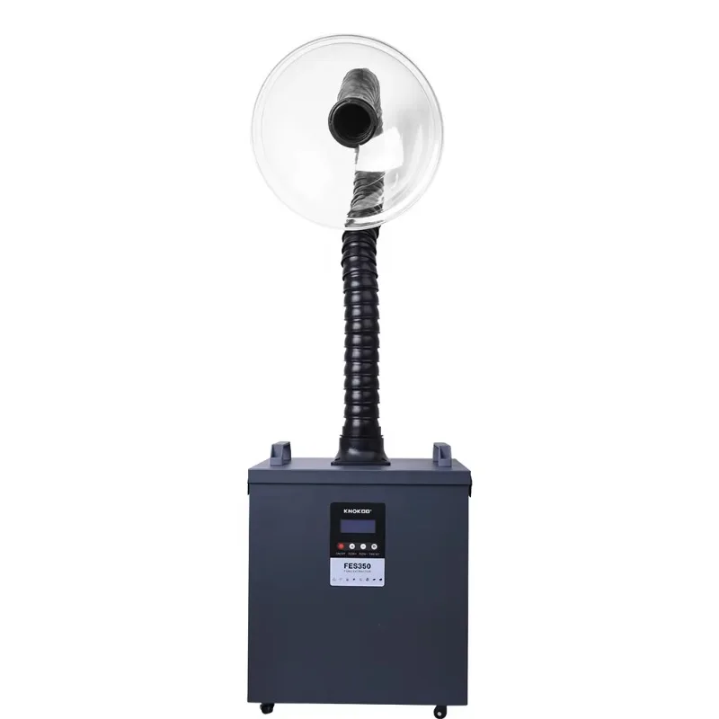 KNOKOO 350W Industrial Fume Extractor  Cutting Soldering Smoke Absorber Purifier FES350 for 3D Printing DTF Printer view 2