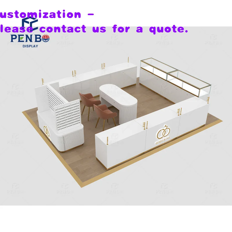 

Индивидуальный современный деревянный витринный шкаф для ювелирных изделий со стеклянными элементами, мебель для ювелирного магазина, прилавок для демонстрации украшений