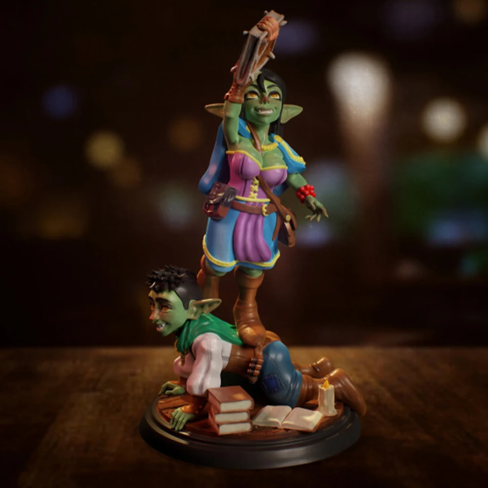 

Goblin для мужчин и женщин, масштаб 1/24, фигурка из смолы, комплект модели кролика в разобранном виде, неокрашенная кукла, 3D печать, статуя «сделай сам», игрушка для рукоделия