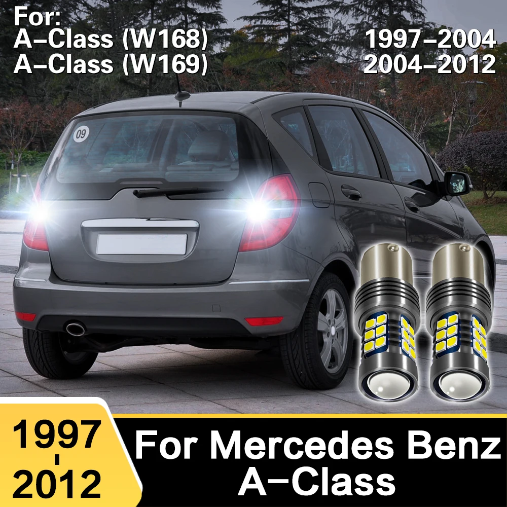 

For Mercedes Benz A Class W168 W169 1997 - 2012 2011 LED Car Reverse Light 1156 BA15S P21W Bulb Backup Back Up Lamp Accessories