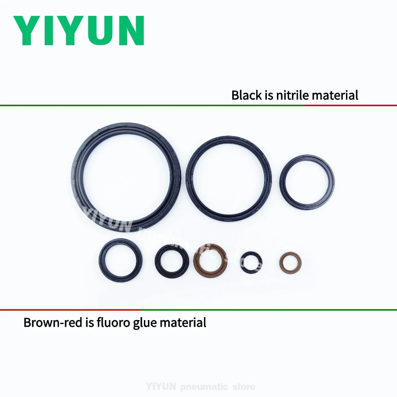 COP 10,12,15,16,20,25,32,40,50,63,70,80,100 YIYUN ПА PWP C тип O, пневматическое SC уплотнение поршня цилиндра, уплотнительное кольцо, серия COP