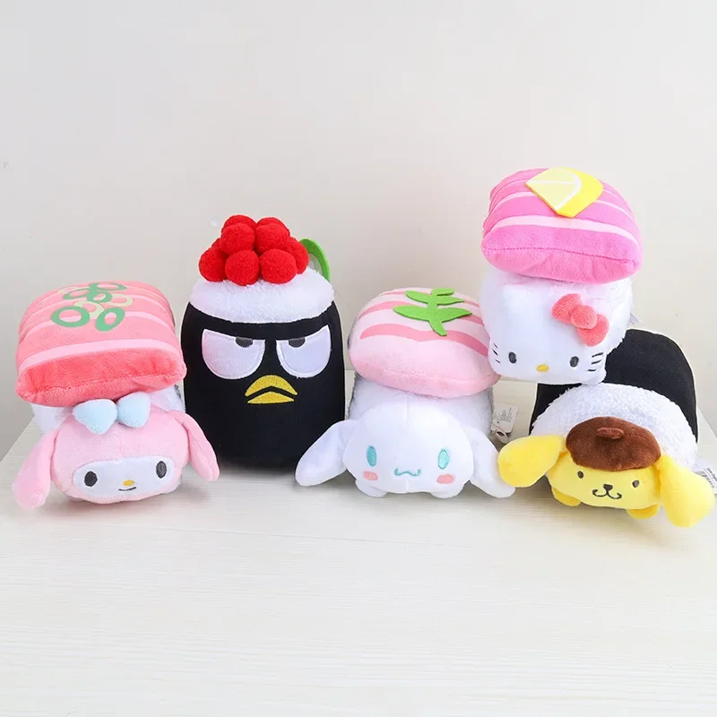 Sanrio Sushi Jade Dog Plush Doll Pendant Student School Bag Decoration Pendant Keychain Children's Daily Surprise Party Gift