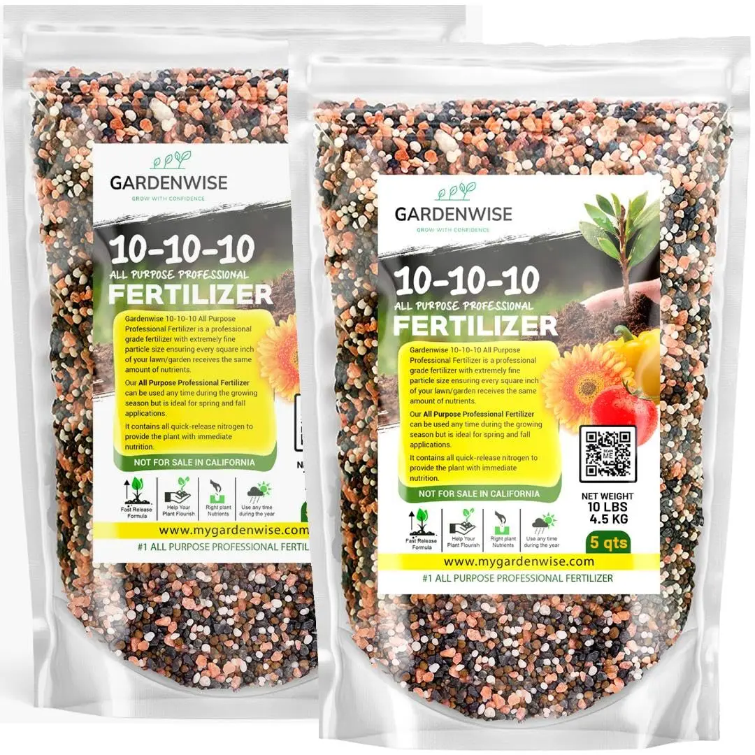 

Универсальное удобрение 10-10-10 для комнатных и уличных растений, кустарников, деревьев, цветов, овощей и газонов