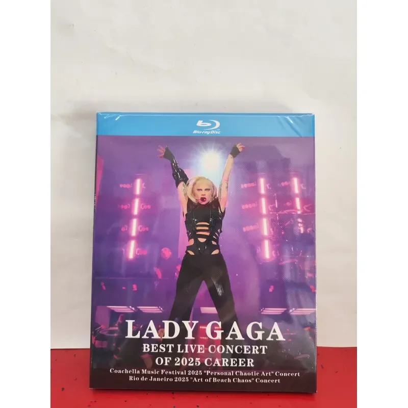 Lady Gaga 2025 Best Live Concert Blu-ray Set Includes C