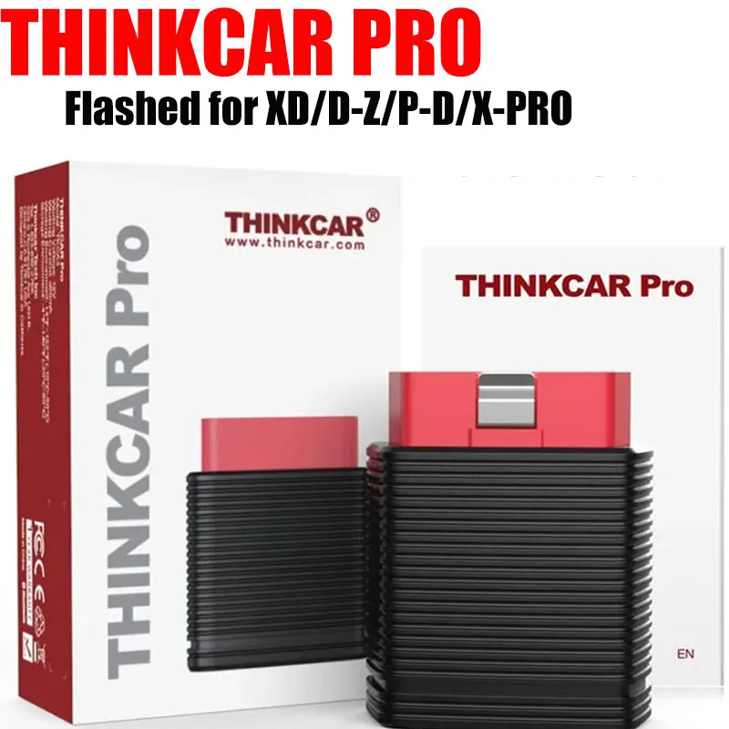 Thinkcar Pro Flashed DZ Version Auto Diagnostics Tool Connected with X431 Pro3S+ Tablet OBD2 Scanner 3GB Support Dz Xd Pd Xp