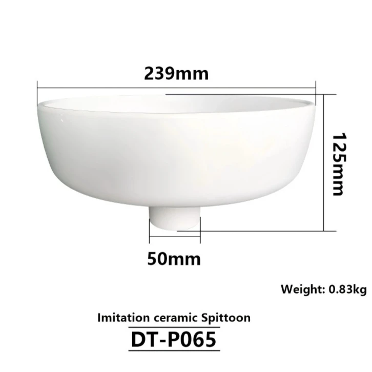 Professional Imitation Ceramic Spittoon Basin/plastic Spittoon Fit Sirona Lab Unit Chair Parts Mouthwash Basin Dentist Tools