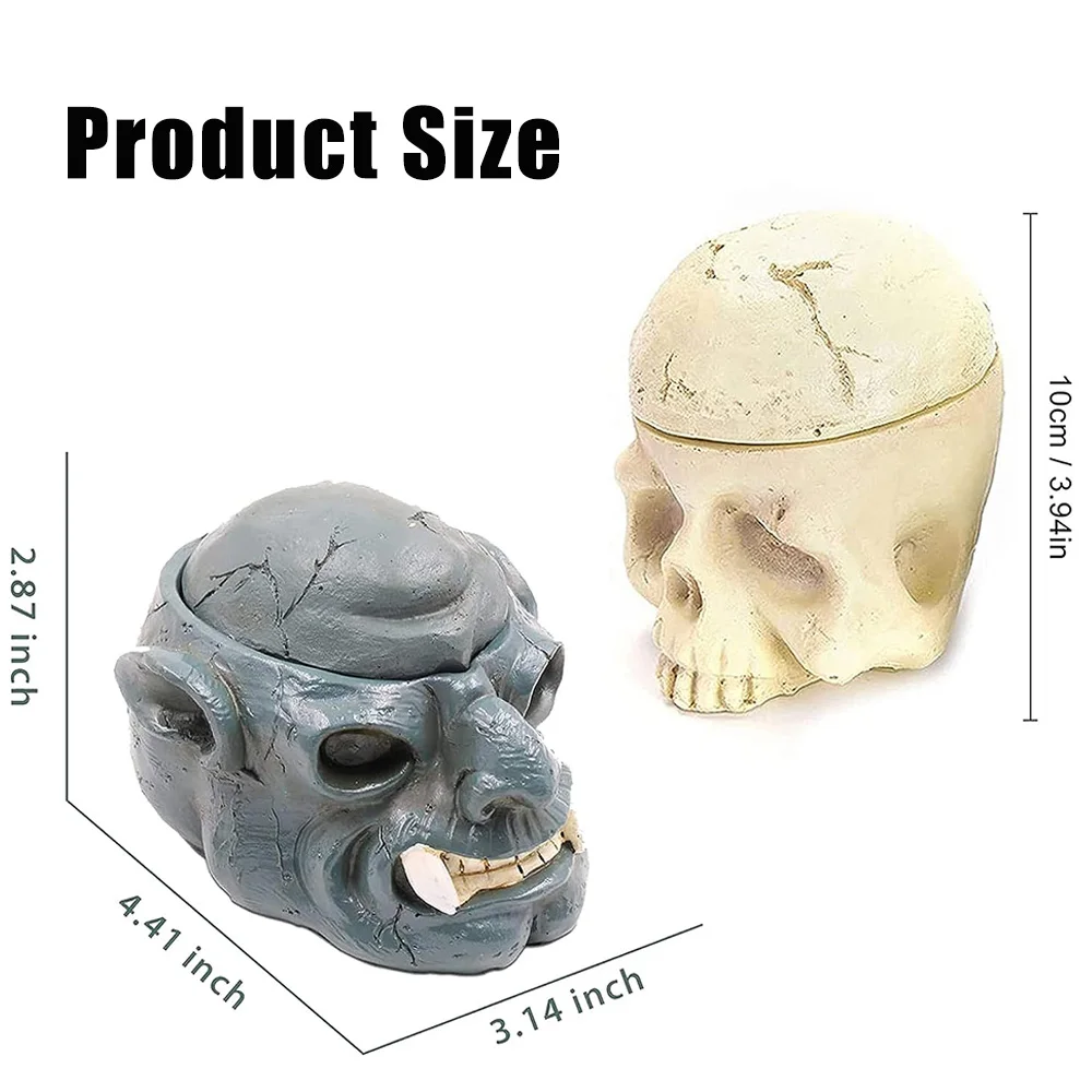 7/8 Holes Skull Tattoo Ink Cup Stand Holder Hard Resin Ink Pigment Cap Container Permanent Makeup Tool Tattoo Kit Supplies