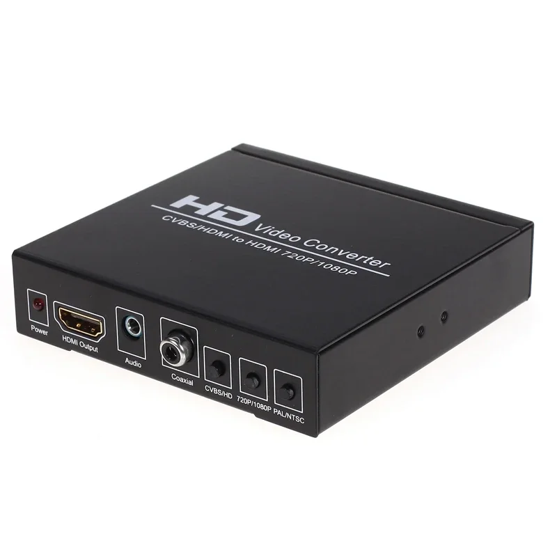 كامل HD 1080P HDMI إلى HDMI محول محول AV/CVBS/HDMI إلى HDMI الصوت والفيديو محول صندوق ل HDTV PS4 PS3 PS2 XBOX 360 #4