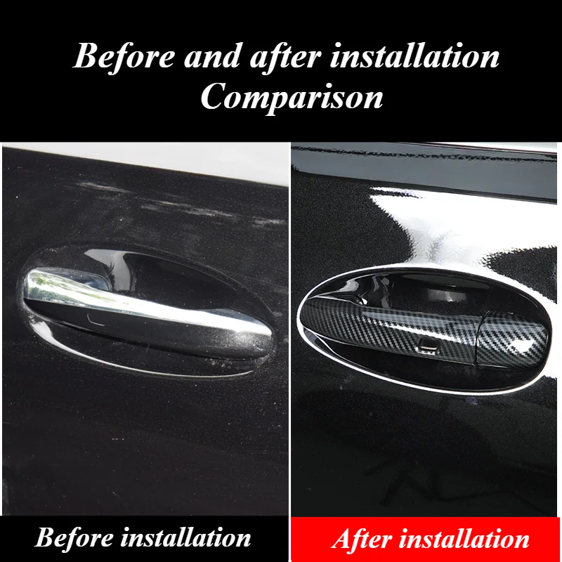 For 20-24 Mercedes Benz GLE350 products  GLE450 GLS450 modified door handle decorative patches-Exterior modification