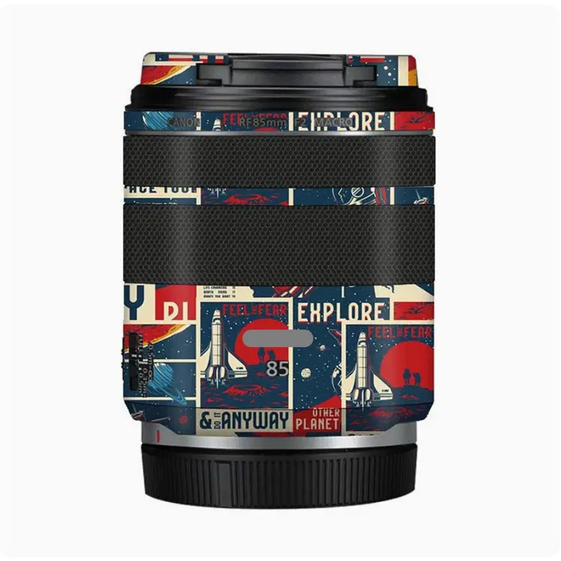 For Canon RF 85mm F2 Decal Skin Vinyl Wrap Anti-Scratch Film Camera Lens Protective Sticker RF85mm RF85 85 F/2 MACRO IS STM