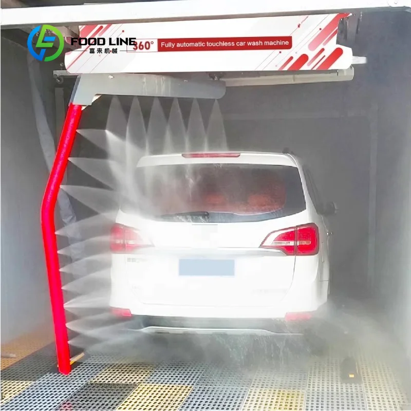 Custom robot touchless automatic car wash machine high pressure contactless car wash equipment for long‑term commercial usage