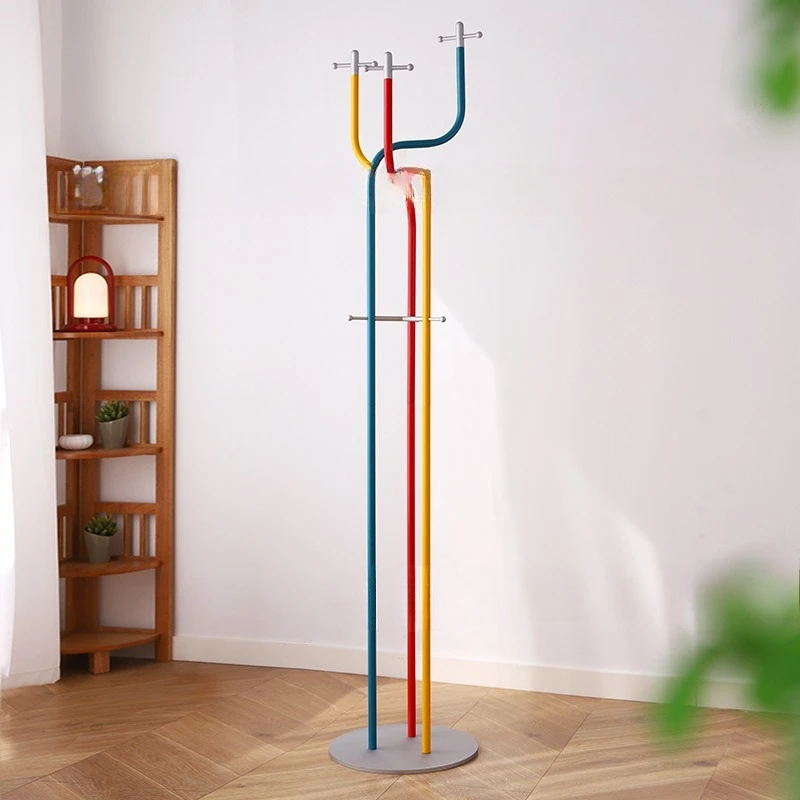 

Floor-to-ceiling coat rack designer hotel medieval homestay living room entry bedroom coat hanger