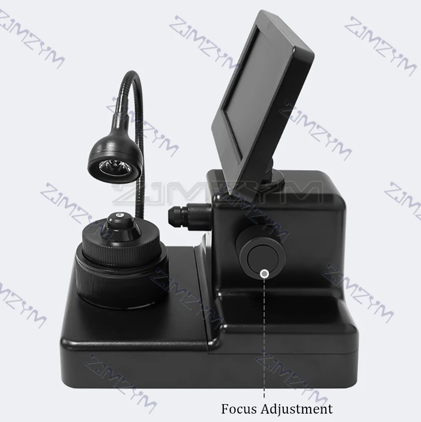 1000X Digital Diamond Girdle Viewer Microscope Camera Diamond Inscription Viewer with 4.3Inch LCD Screen Properties Observer