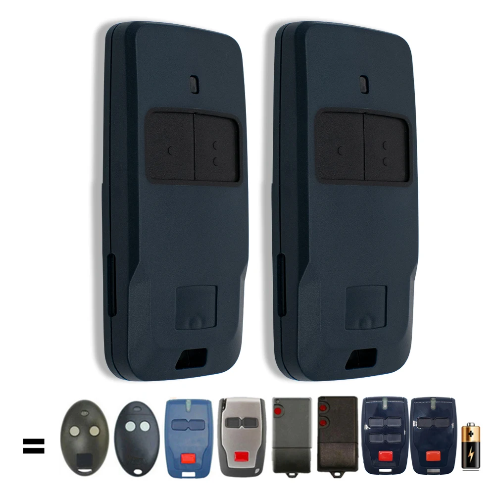 2pcs BFT MITTO COOL C2 Garage Door Remote Control 433.92MHz Compatible With BFT MITTO 2, MITTO2A, MITTTO B RCB 02, TRC1, TRC2