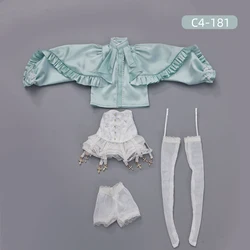 Bjd Clothes for 1/4 Muxi Bjd Body Dress Dolls Accessories Multiple Color Options