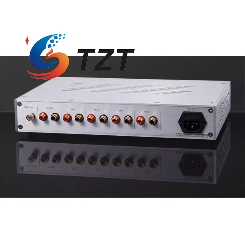 TZT BRZHIFI T4 Высококачественный предусилитель 0,4 Гц-360 кГц, замена аудиоусилителя граммофона для Quintessence Group 1