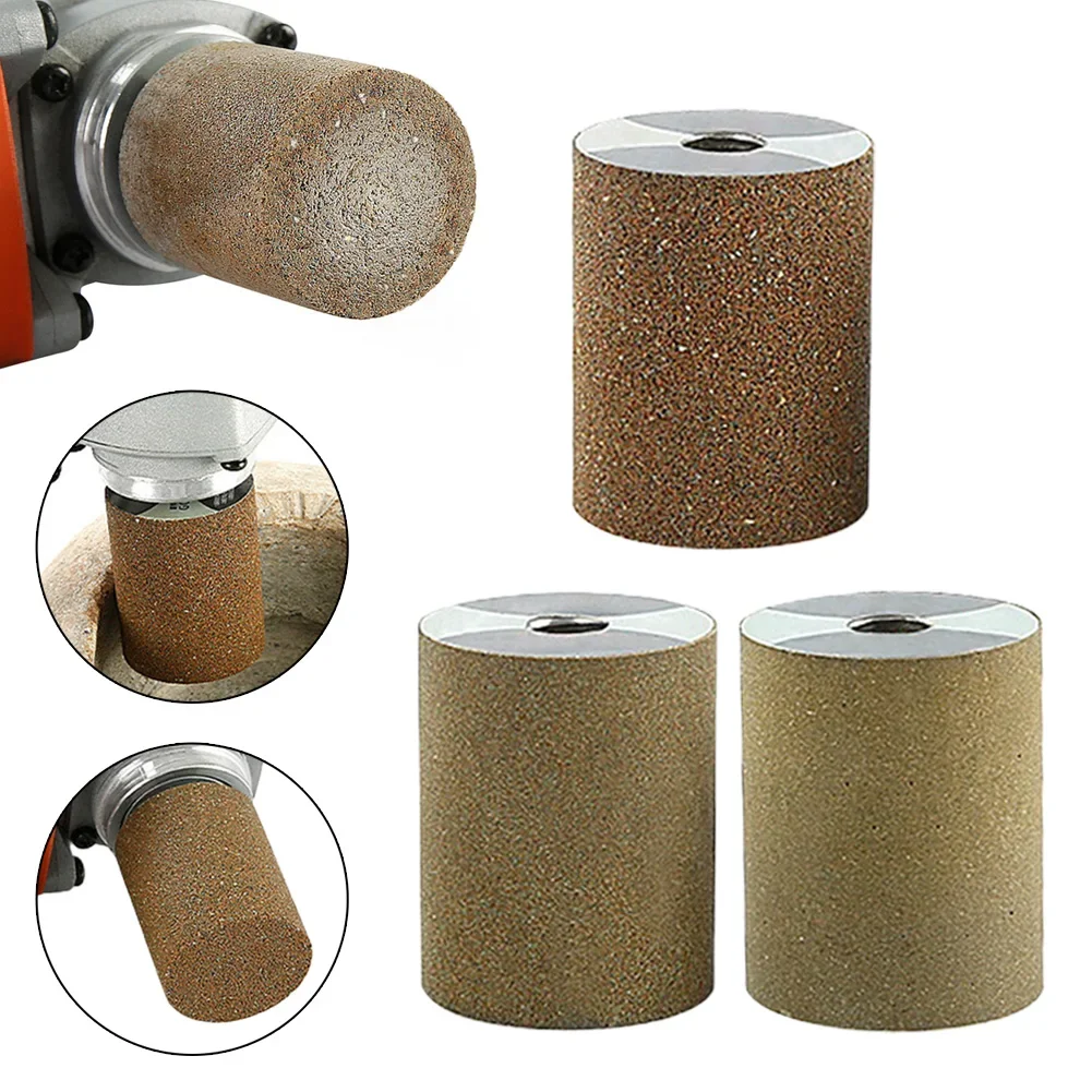 1Pc M10 Thread Diamond Cylindrical Grinding Head Wheel Abrasive Tool 50# 100# 200# For 100 Type Angle Grinder