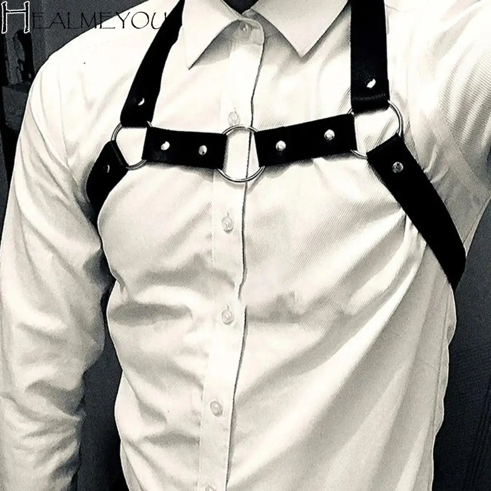 

Adjustable Body Corset Straps Punk Shaping Chest Lingerie Harness Corset Suspenders Street Waistband Harness Waist Belt Man