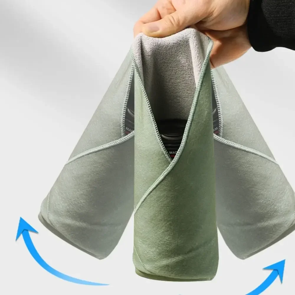 

Protective Case Plush Photography Camera Protective Wrap Wear Resistant Sticky Cloth Camera Inner Bag Outdoor Travel Camera Lens