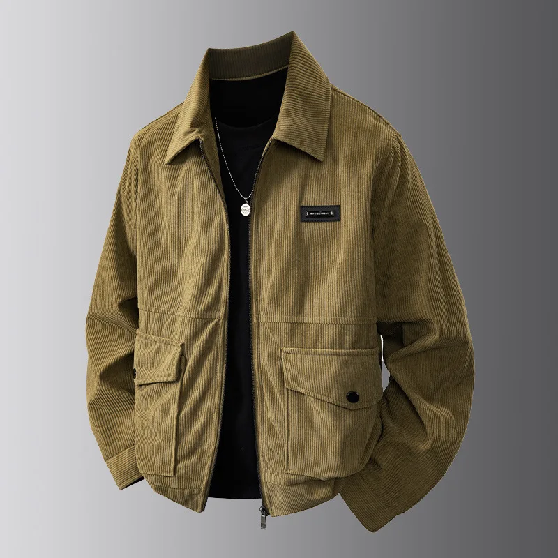 Classic Fashionable Simple Casual Jacket Skin-Friendly Trendy Versatile for Spring Autumn 2025