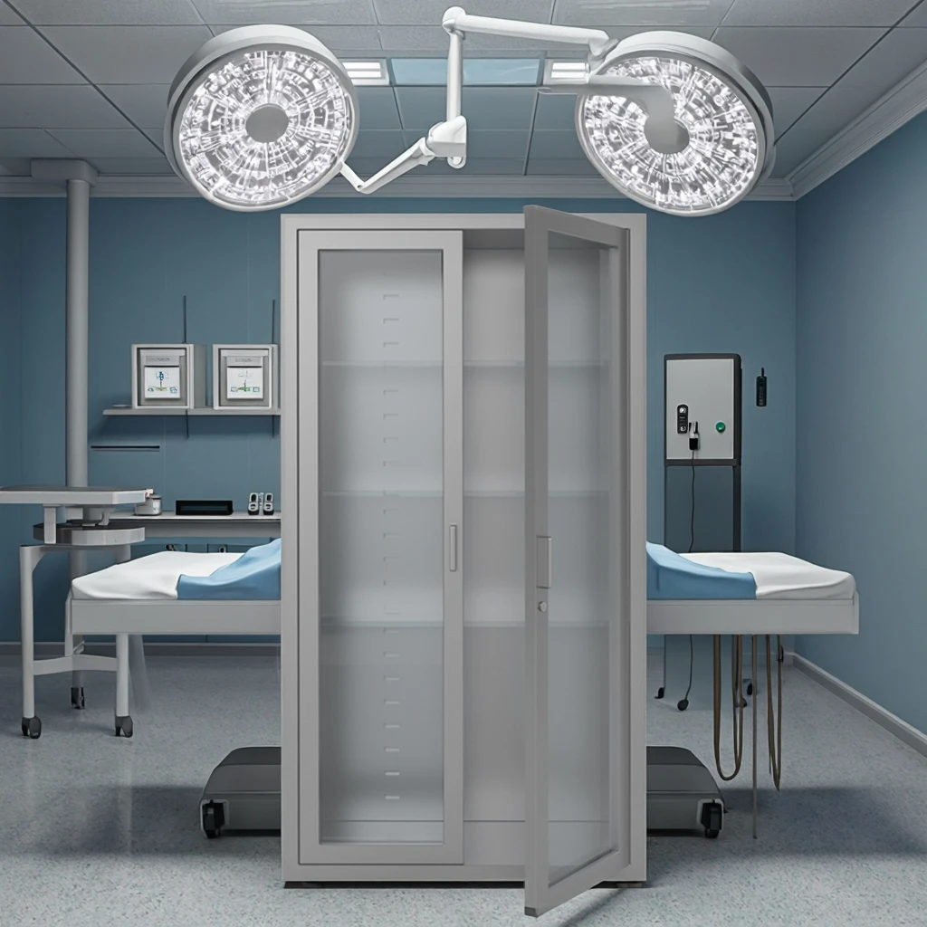 Stainless Steel  Instrument Cabinets for Operating Rooms Anesthesia Pharmaceutical Storage Hospitals Clinics