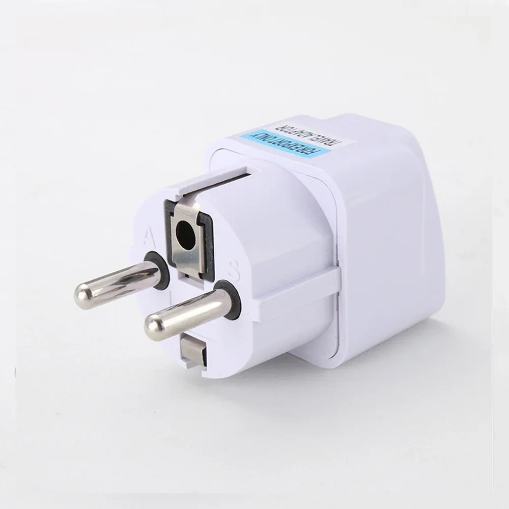 1 5 10pcs Universal EU To US/UK/AU Power Plug Adapter 2 3 Pin Connector Europe Korea Brazil Travel Electrical Adapter Socket